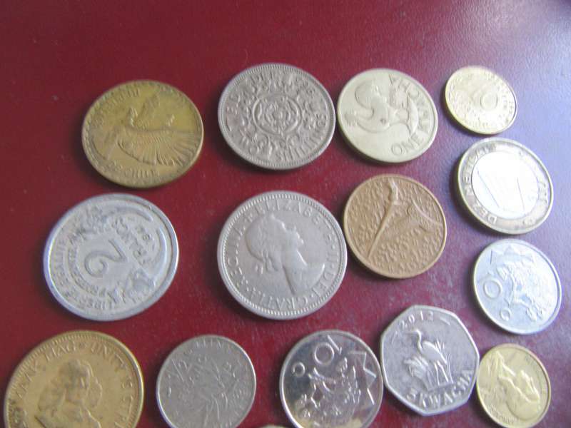 GOOD STARTFOR THE BEGINNER - 25ASSORTED INTERNATIONAL COINS - AS PER SCAN - CO22
