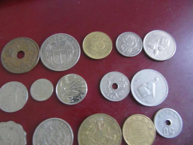 GOOD START FOR THE BEGINNER - 25 ASSORTED INTERNATIONAL COINS - AS PER SCAN -CO42
