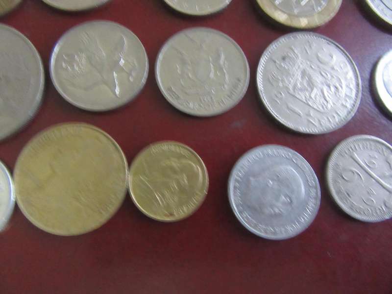 GOOD STARTFOR THE BEGINNER - 25 ASSORTED INTERNATIONAL COINS - AS PER SCAN - CO35A