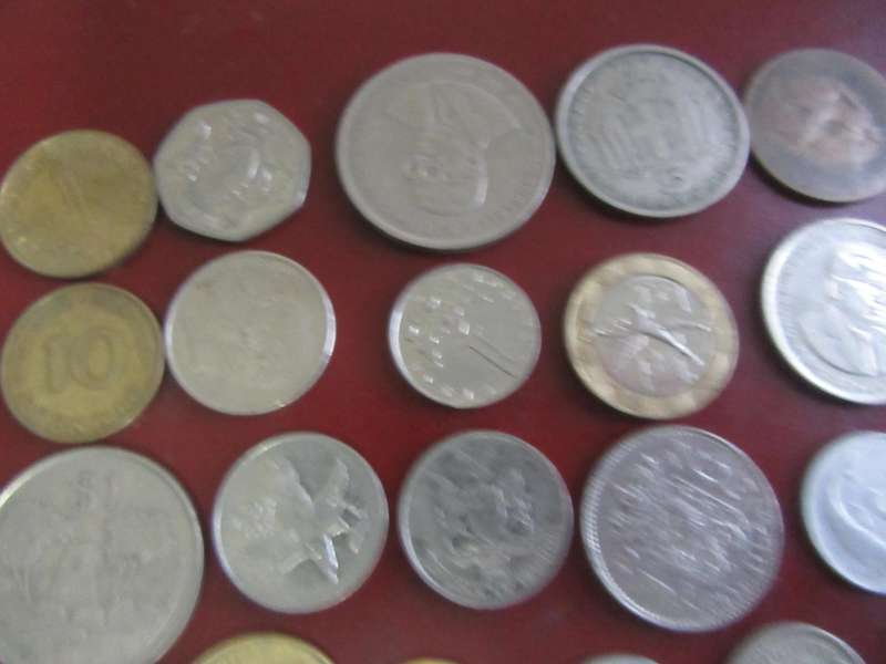 GOOD STARTFOR THE BEGINNER - 25 ASSORTED INTERNATIONAL COINS - AS PER SCAN - CO35A