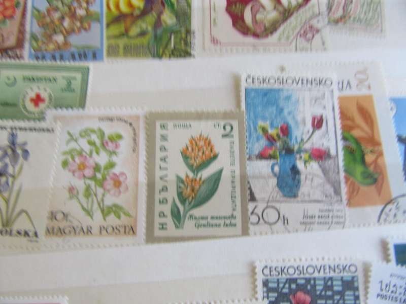 GOOD START FOR THE BEGINNER - NICELOT OF MIXED WORLD STAMPS -AS PER SCAN S2
