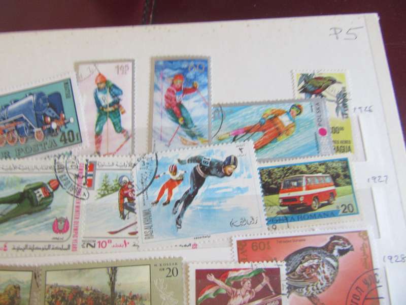GOOD START FOR THE BEGINNER - NICE LOT OF MIXEDWORLD STAMPS - AS PER SCAN - S5