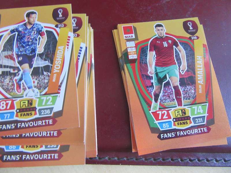 Adrenalin Trading Cards - FIFA World Cup Qatar 2022 - Bid per item