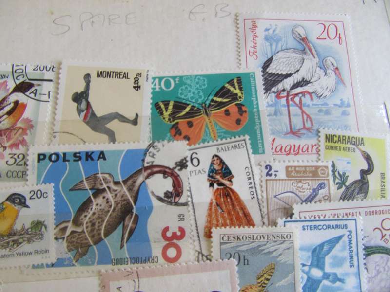 GOOD START FOR THE THEMATIC COLLECTOR - 40 WORLD STAMPS - AS PER SCAN -  - P1A