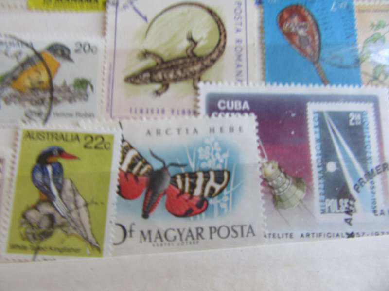 GOOD START FOR THE THEMATIC COLLECTOR - 40 WORLD STAMPS - AS PER SCAN -  - P1A