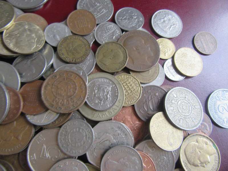 GOOD START FOR THE BEGINNER -500 WORLD COINS INCL.RSACOINS - AS PER SCAN - BID PER COIN - LOT12