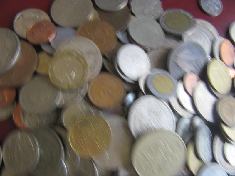 350 World Coins incl. RSA Coins - BID PER COIN
