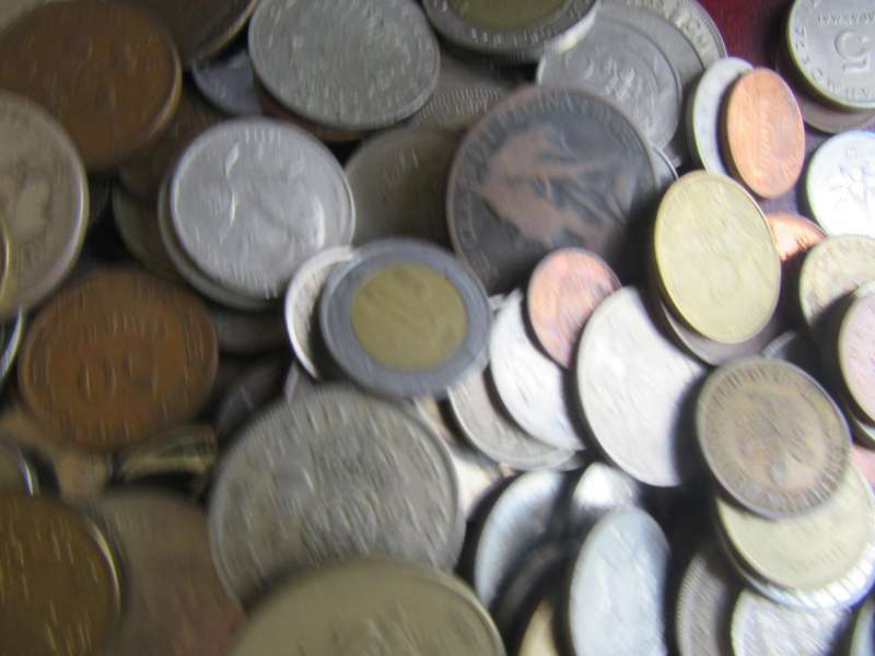 350 World Coins incl. RSA Coins - BID PER COIN