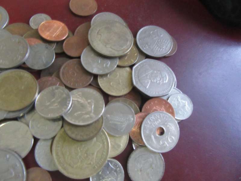 GOOD START FOR THE BEGINNER- 95 WORLD COINS - ASPER SCAN - LOT5