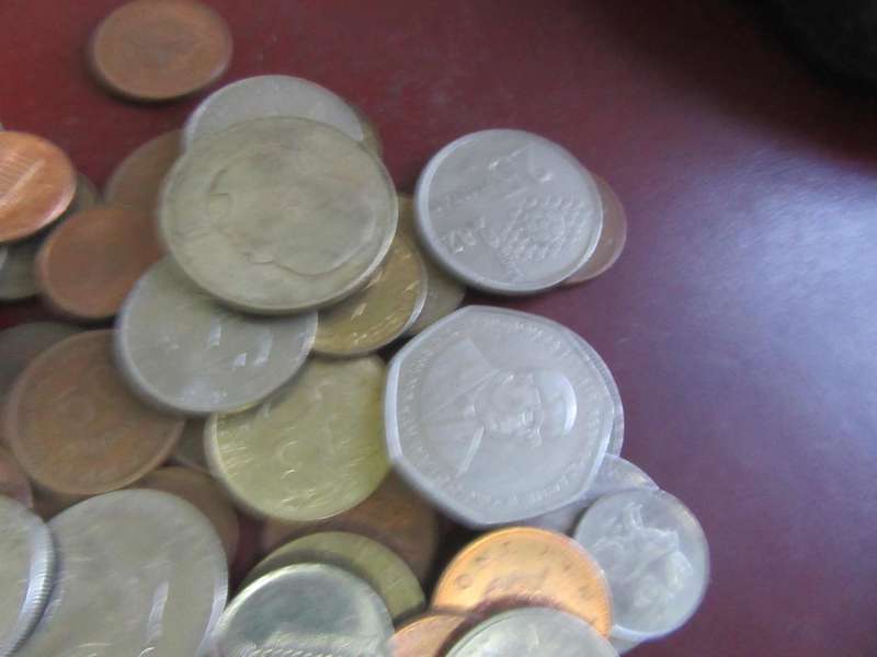 GOOD START FOR THE BEGINNER- 95 WORLD COINS - ASPER SCAN - LOT5