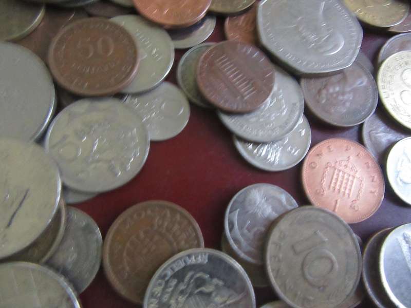 GOOD START FOR THE BEGINNER- 95 WORLD COINS - ASPER SCAN - LOT5
