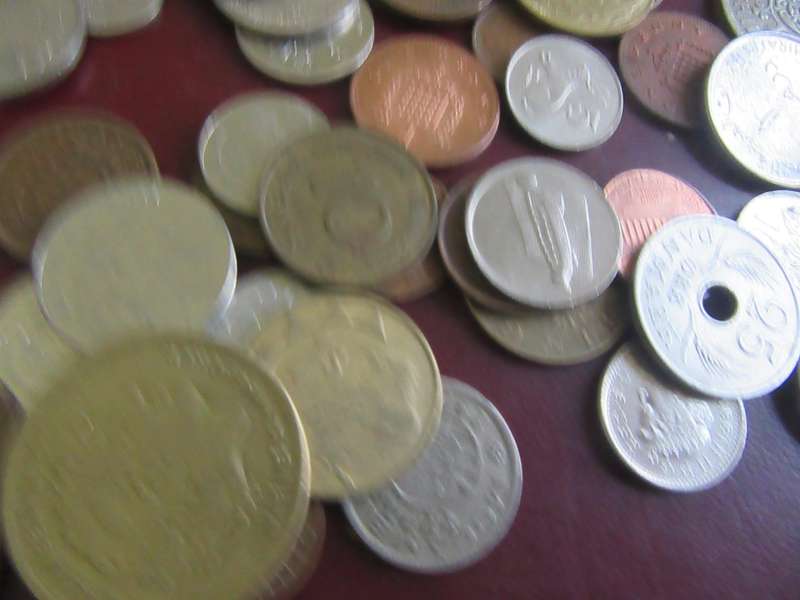 GOOD START FOR THE BEGINNER- 95 WORLD COINS - ASPER SCAN - LOT5