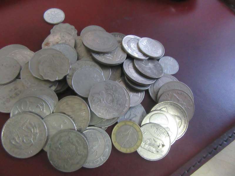 GOODSTARTFOR THE BEGINNER - 95 WORLD CONS - AS PER SCAN - BID PER COIN - LOT20