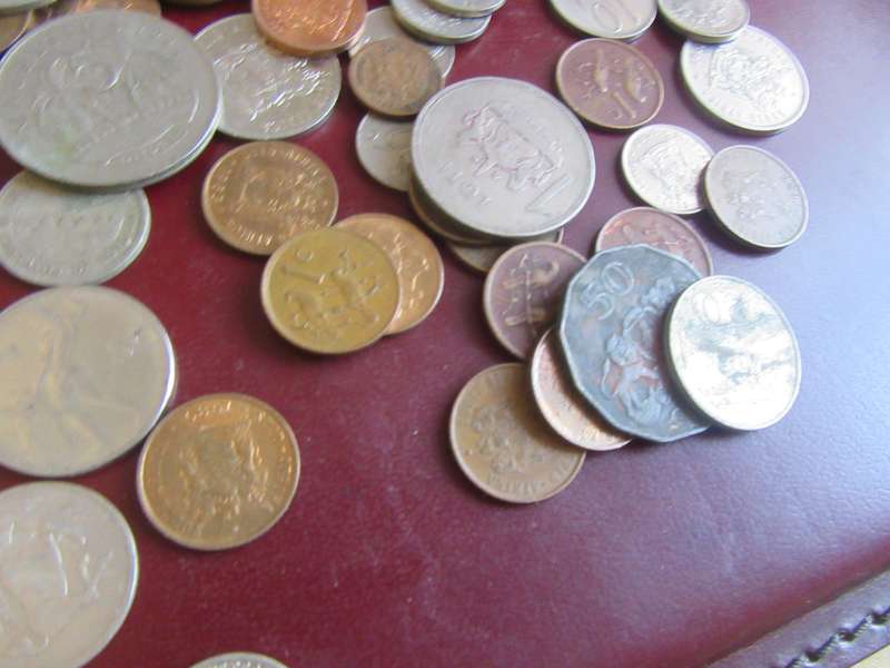 GOOD START FOR THE BEGINNER - 95 WORLF COINS - INCL. RSA COINS - AS PER SCAN - LOT 26