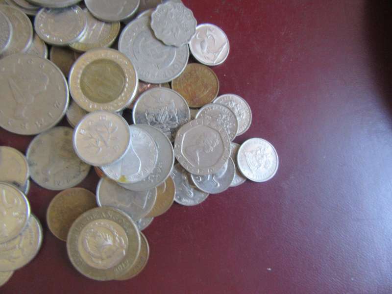 GOOD START FORTHEBEGINNER - 95 WORLD COINS INCL. RSA COINS -AS PER SCAN - LOT 27