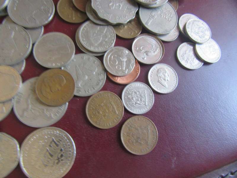 GOOD START FORTHEBEGINNER - 95 WORLD COINS INCL. RSA COINS -AS PER SCAN - LOT 27