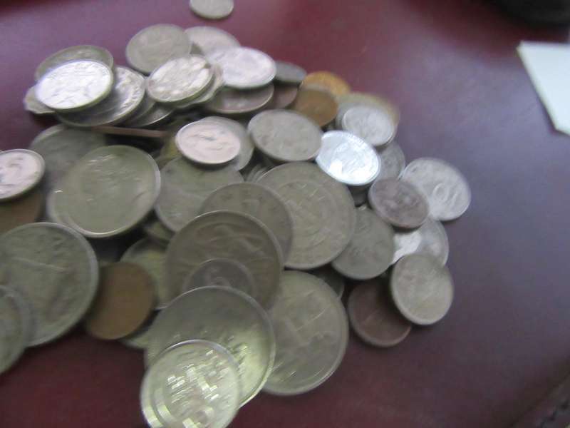 5000gOF WORLD COINS - INCL. RSA COINS - AS PER SCAN - BID PER 50g - lot 31