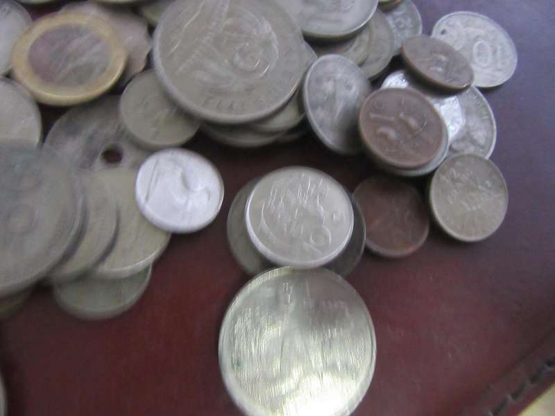 5000gOF WORLD COINS - INCL. RSA COINS - AS PER SCAN - BID PER 50g - lot 31