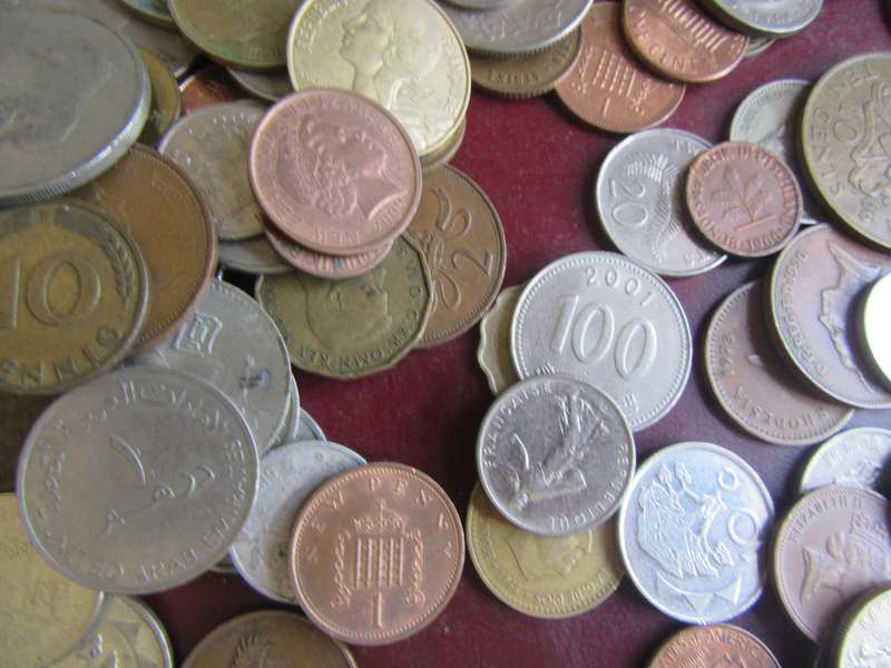 GOOD START FOR THE BEGINNER- 95 WORLD CONS INCL. RSA COINS - AS PER SCAN - LOT7