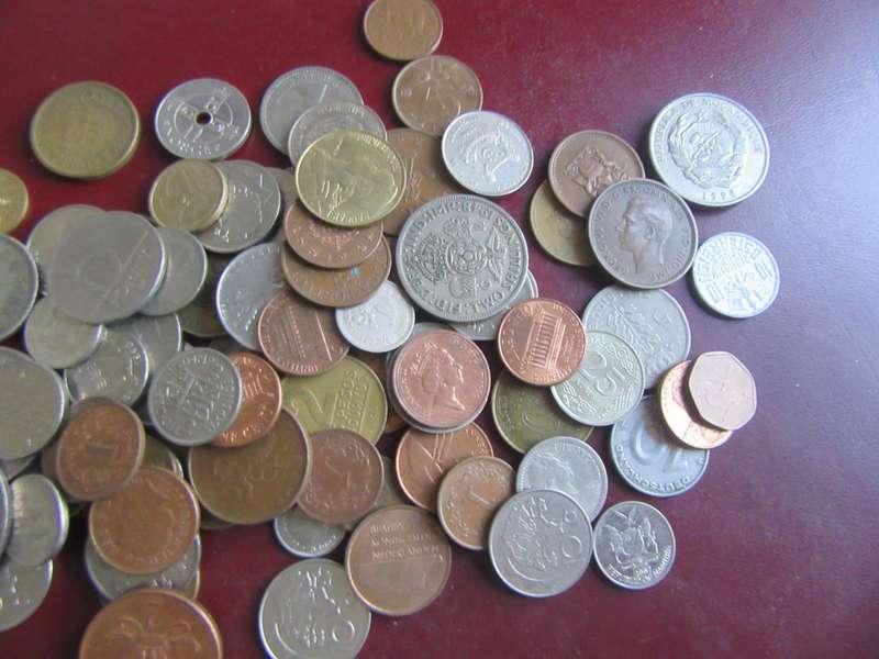 GOOD START FOR THE BEGINNER - 95 WORLD COINS INCL. RSA COINS - ASPER SCAN - LOT3