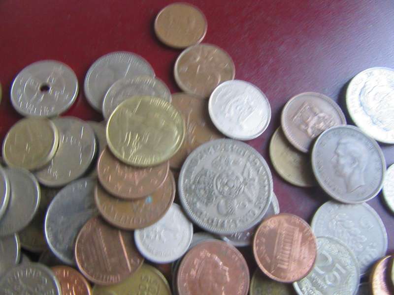 GOOD START FOR THE BEGINNER - 95 WORLD COINS INCL. RSA COINS - ASPER SCAN - LOT3