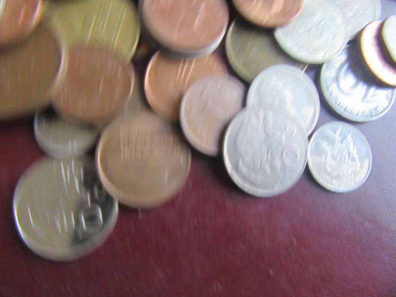 GOOD START FOR THE BEGINNER - 95 WORLD COINS INCL. RSA COINS - ASPER SCAN - LOT3