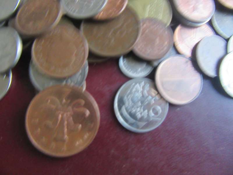 GOOD START FOR THE BEGINNER - 95 WORLD COINS INCL. RSA COINS - ASPER SCAN - LOT3