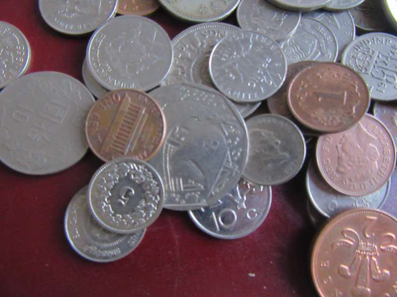 GOOD START FOR THE BEGINNER - 95 WORLD COINS INCL. RSA COINS - ASPER SCAN - LOT3