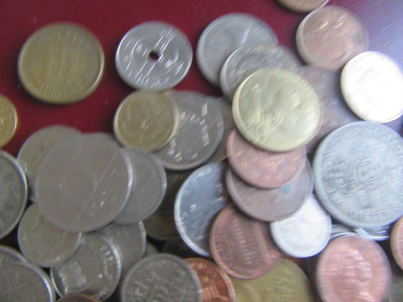 GOOD START FOR THE BEGINNER - 95 WORLD COINS INCL. RSA COINS - ASPER SCAN - LOT3