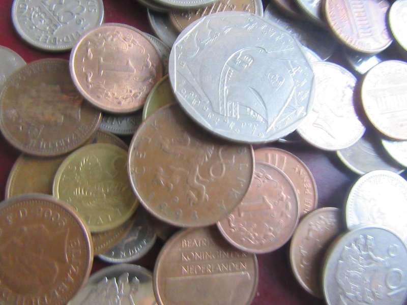 GOOD START FOR THE BEGINNER - 95 WORLD COINS INCL. RSA COINS - ASPER SCAN - LOT3