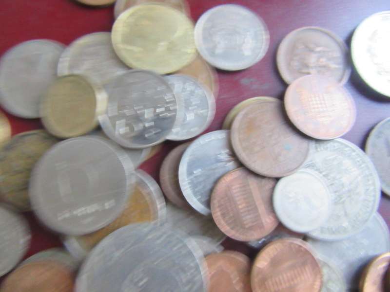 GOOD START FOR THE BEGINNER - 95 WORLD COINS INCL. RSA COINS - ASPER SCAN - LOT3