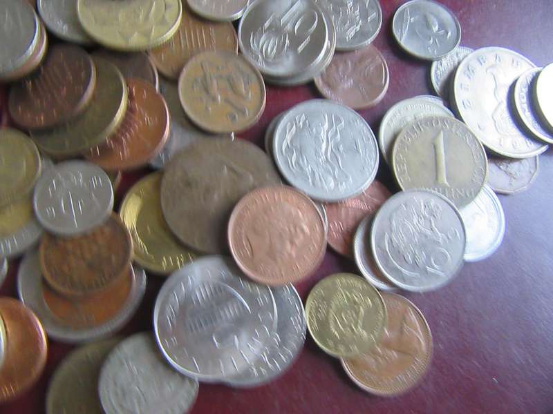 GOOD START FOR THE BEGINNER - 96 WORLD COINS INCL. RSA COINS - AAS PER SCAN - LOT5