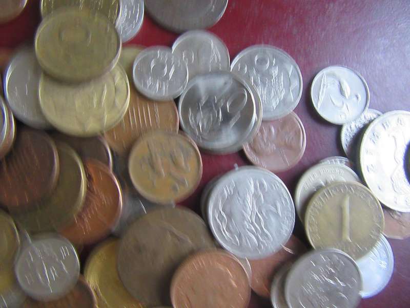 GOOD START FOR THE BEGINNER - 96 WORLD COINS INCL. RSA COINS - AAS PER SCAN - LOT5