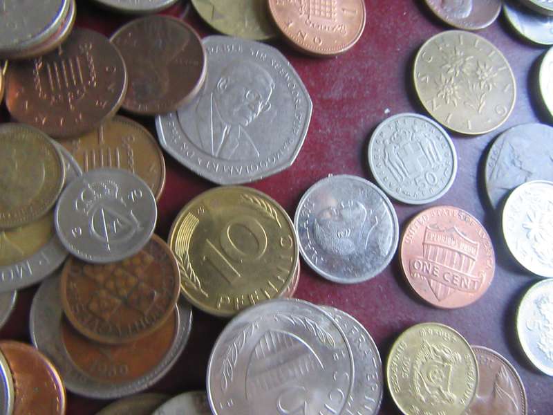 GOOD START FOR THE BEGINNER - 96 WORLD COINS INCL. RSA COINS - AAS PER SCAN - LOT5