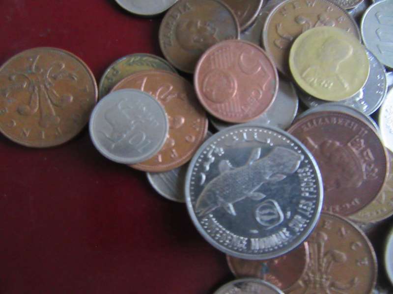GOOD STARTFORTHE BEGINNER - 95 WORLD COINS INCL. RSA COINS - AS PER SCAN - LOT1