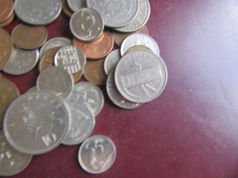 GOOD START FOR THE BEGINNER - 95 WORLD COINS INCL. RSA COINS - AS PER SCAN - - LOT3