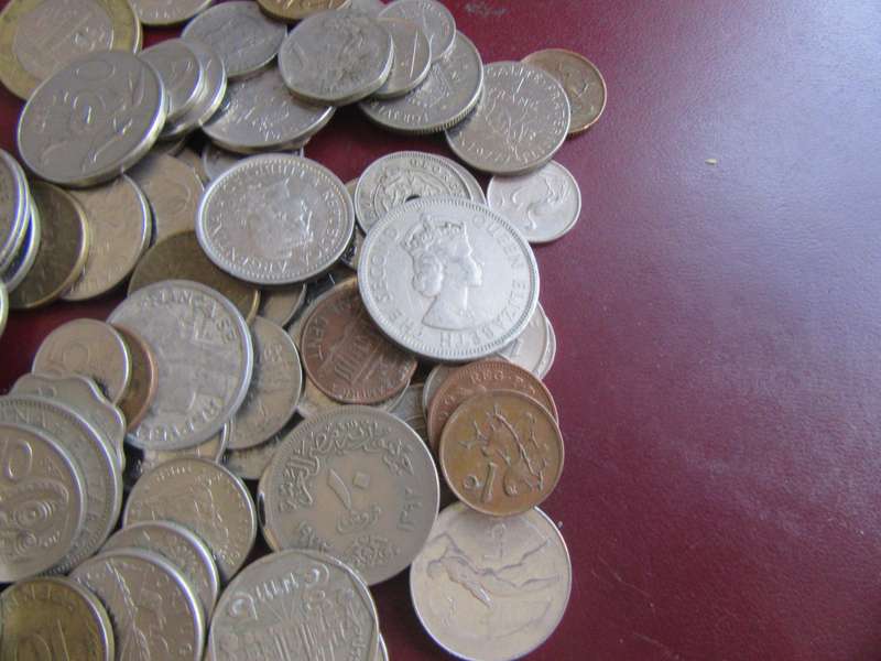 GOOD START FOR THE BEGINNER - 95 WORLD COINS INCL. RSA COINS - AS PER SCAN - LOT34