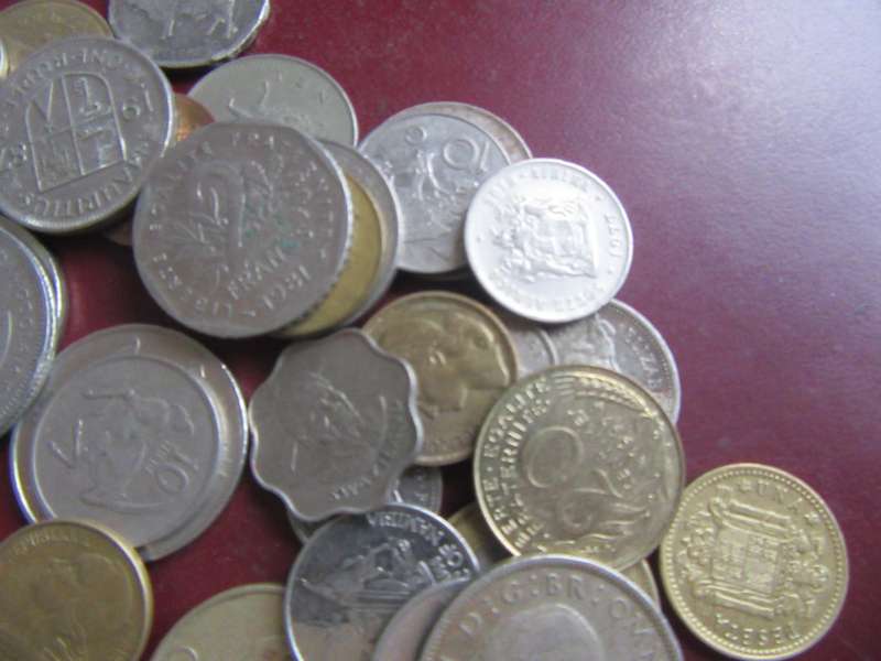 GOODSTART FOR THE BEGINNER - 95 WORLD COINS INCL. RSA COINS - AS PER SCAN - LOT35