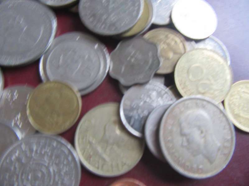 GOODSTART FOR THE BEGINNER - 95 WORLD COINS INCL. RSA COINS - AS PER SCAN - LOT35
