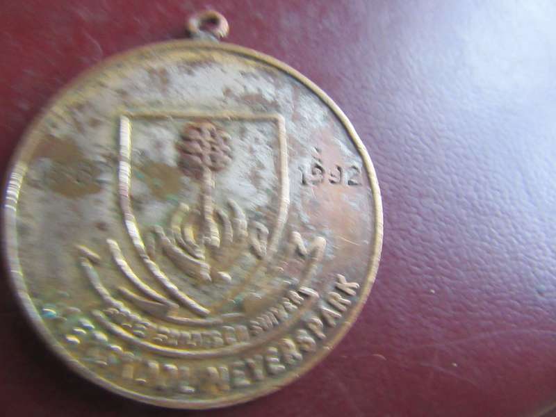 MEDAL HOOERSKOOL MEYERSPARK 1992