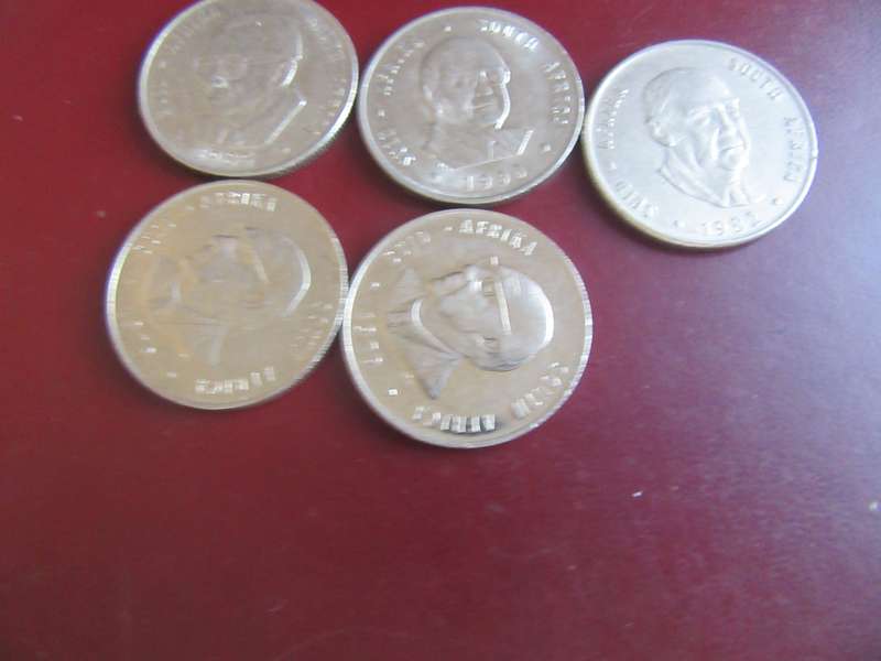 5X5ONE RAND COISWITH PRSIDENT-VARIOUS YEARS- AS PER SCANAS8