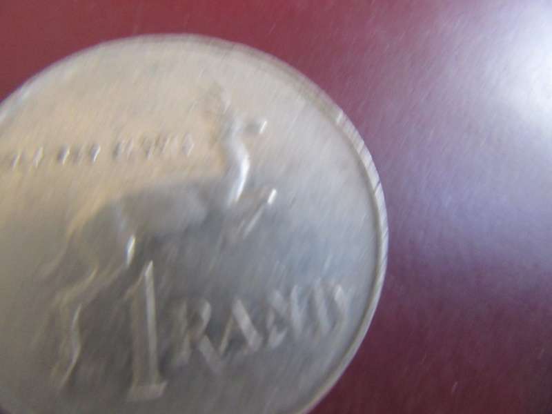 RSA - ONE RAND1979 WITH PRESIDENT - J1