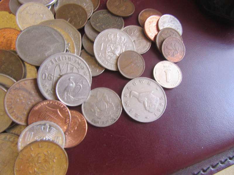 GOOD START FOR THE BEGINNER - 120 WORLD COINS INCL. RSACOINS - AS PER SCAN - BID PER COIN - LOT43