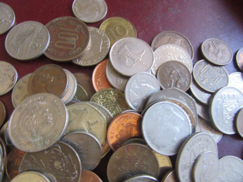 GOOD START FOR THE BEGINNER - 120 WORLD COINS INCL. RSACOINS - AS PER SCAN - BID PER COIN - LOT43