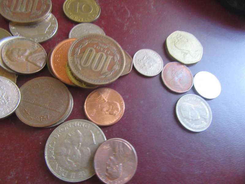 GOOD START FOR THE BEGINNER - 120 WORLD COINS INCL. RSACOINS - AS PER SCAN - BID PER COIN - LOT43