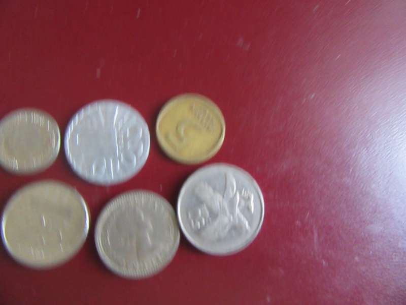GOOD STAET FOR THE BEGINNER - 10 INTERNATIONAL COINS - AS PER SCAN - CO2