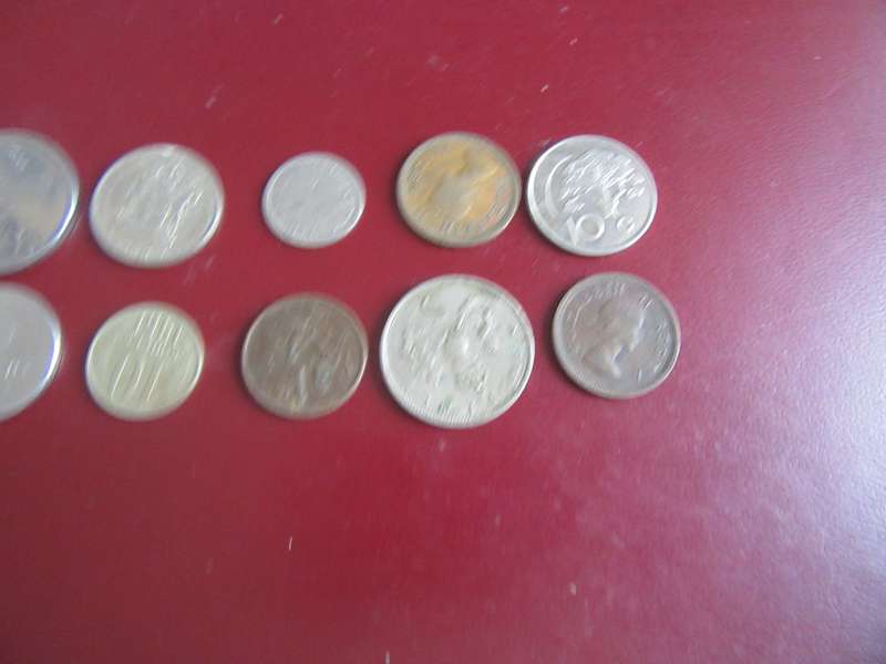 GOOD START FOR THE BEGINNER - 10 INTERNATIONAL COINS - AS PER SCAN - CO6