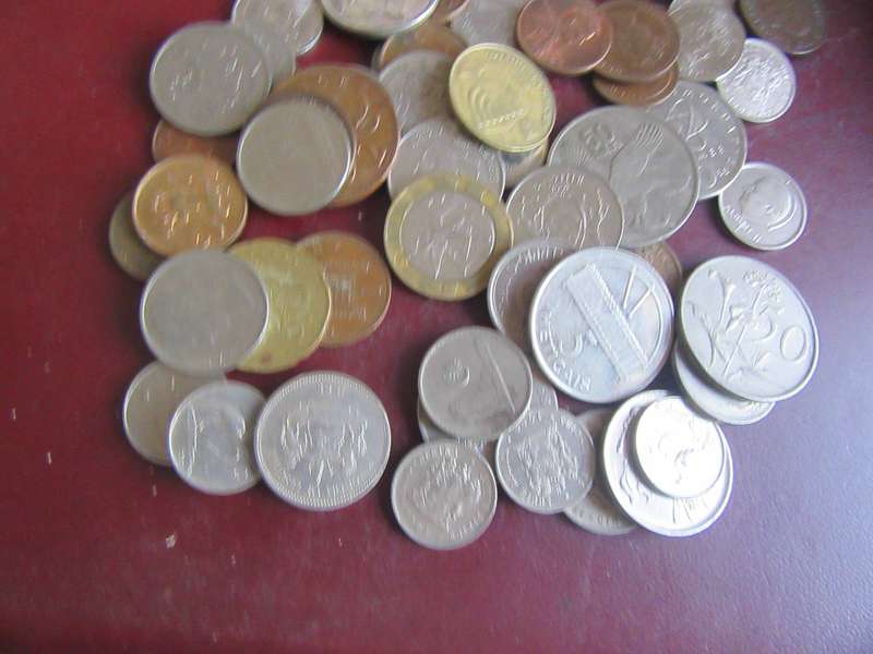GOOD START FOR THE BEGINNER - 50 QORLD COINS INCL. RSA COINS - AS PER SCAN - LOT34