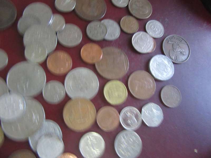 GOOD START FOR THEBEGINNER- 50 WORLD COINS INCL.RSA COINS - AS PER SCAN - LOT27A