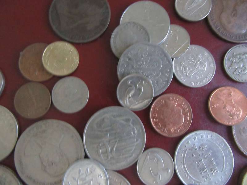 GOOD START FOR THEBEGINNER- 50 WORLD COINS INCL.RSA COINS - AS PER SCAN - LOT27A